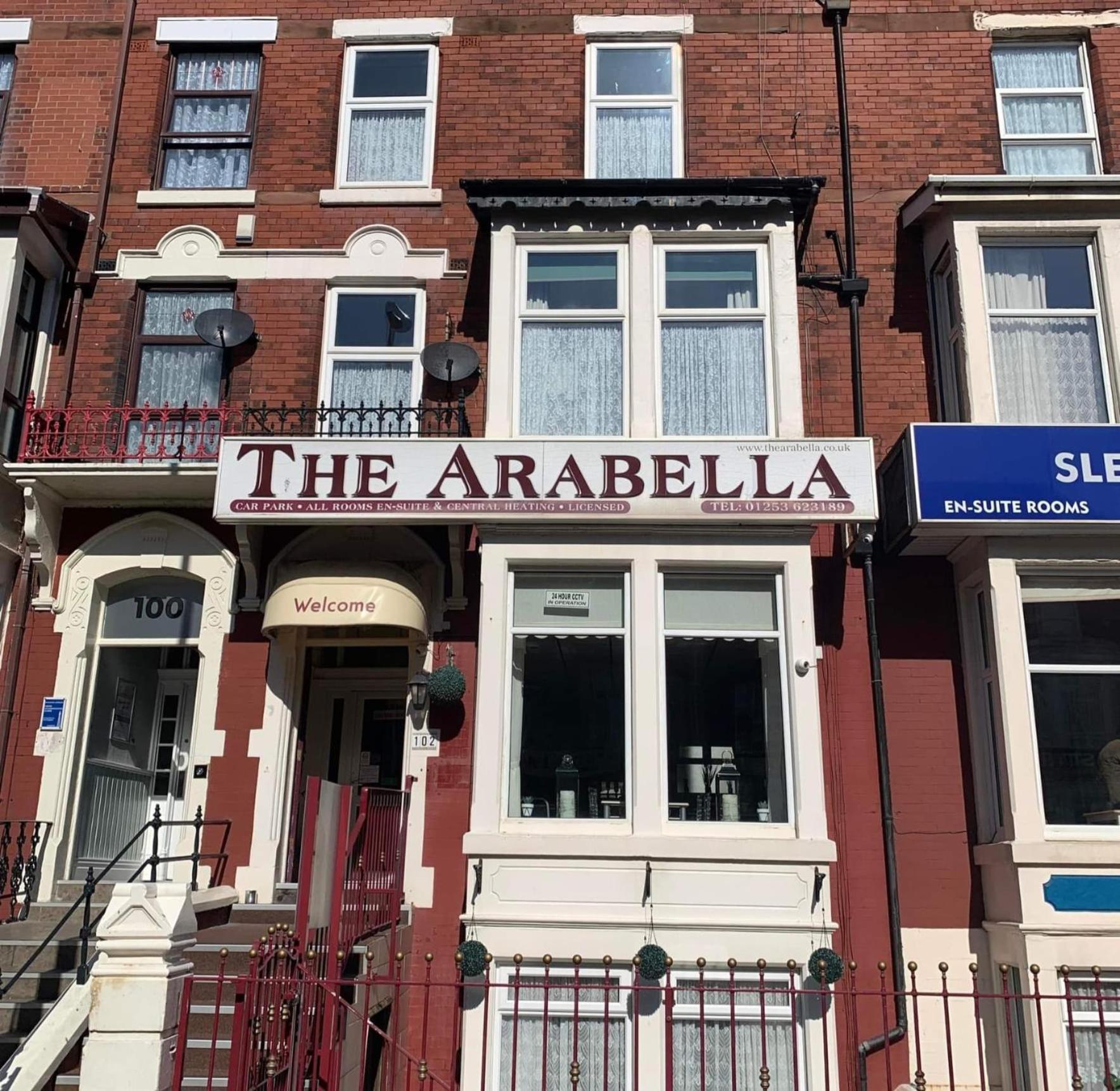Bed and Breakfast The Arabella Blackpool Exterior foto